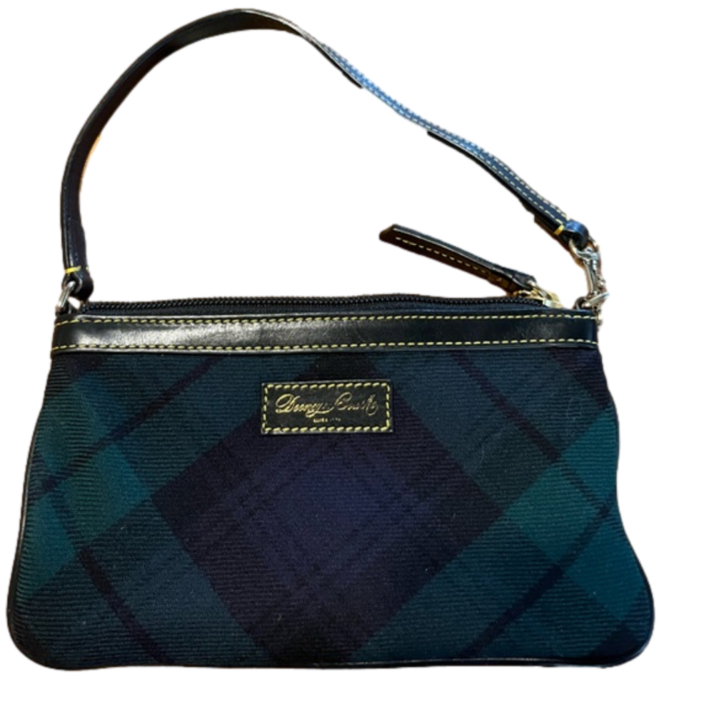 Dooney & Bourke Wool Tartan Wristlet
